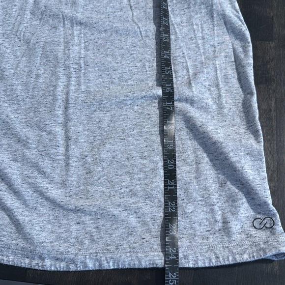 Calia Gray Heathered There Are No Limits Activewear Tank Size Medium - Picture 6 of 7